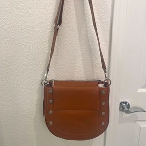 Hammitt Kayce Large - Caffe Tan w/ Brushed Silver